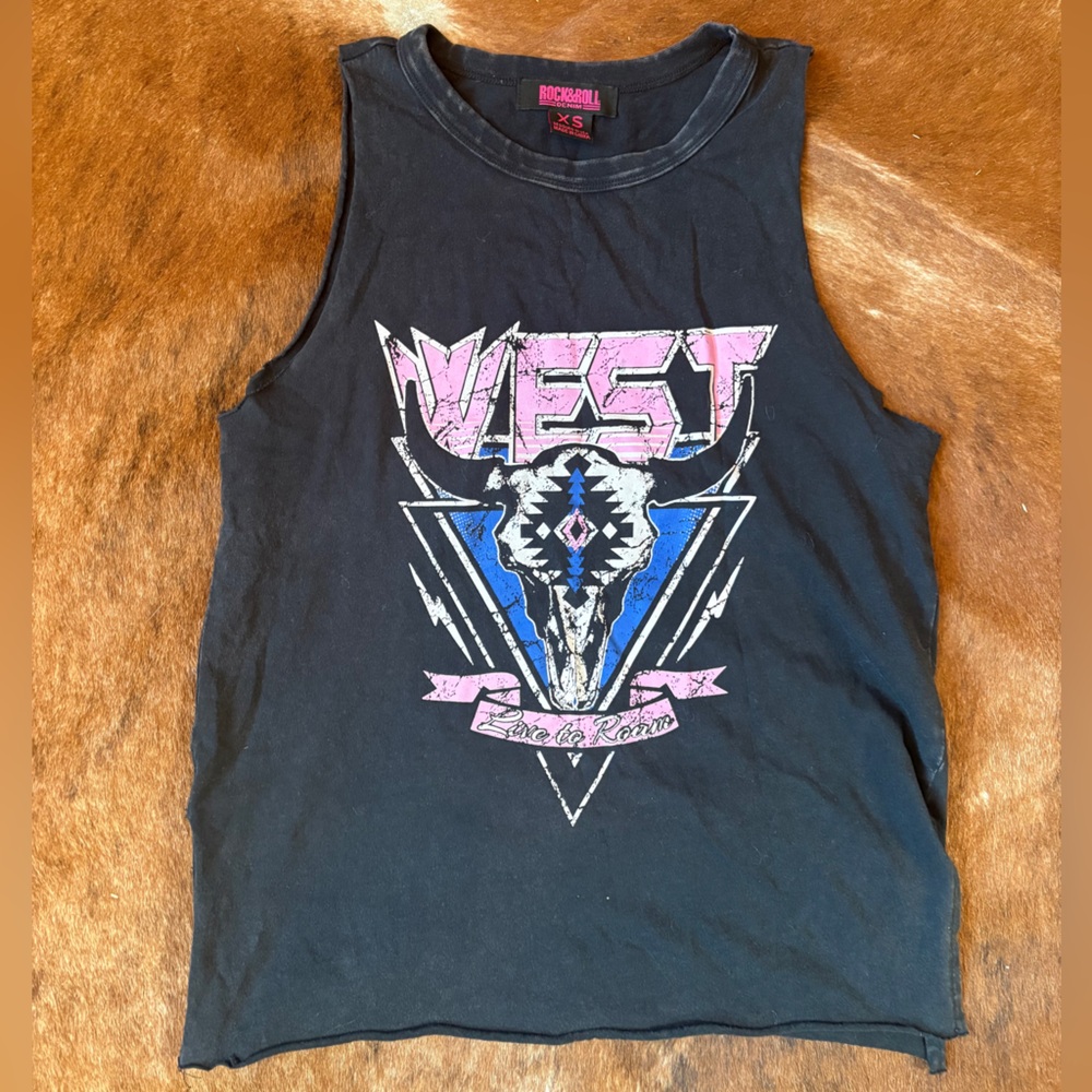 Rock & Roll Cowgirl Tank Top